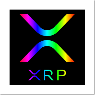 XRP Crypto - Full Spectrum Effect Posters and Art